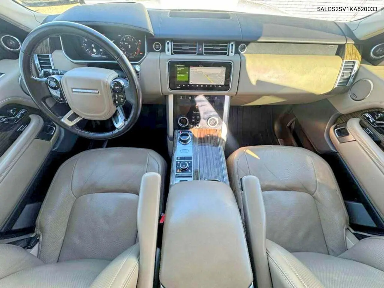 SALGS2SV1KA520033 2019 Land Rover Range Rover Hse