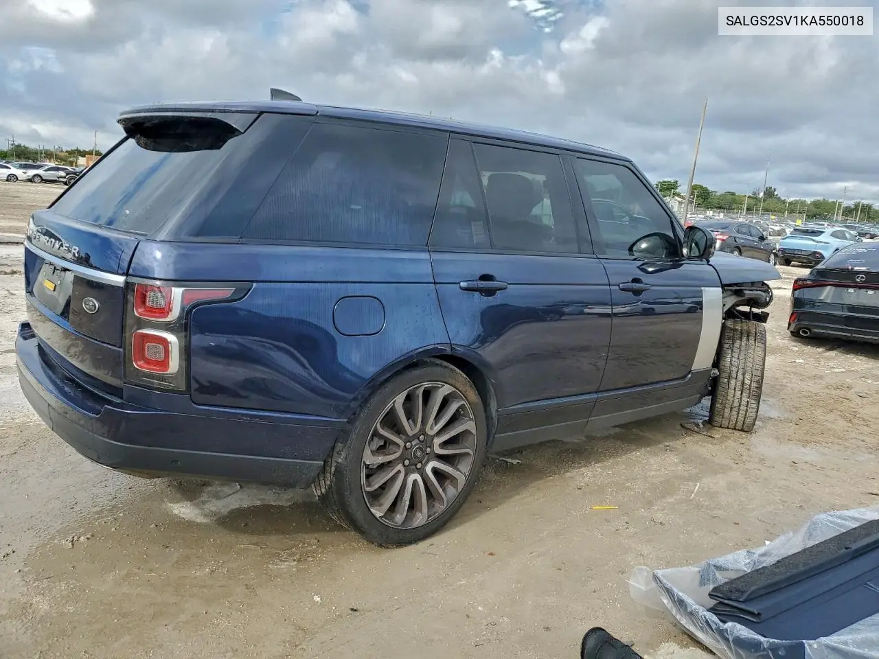 SALGS2SV1KA550018 2019 Land Rover Range Rover Hse