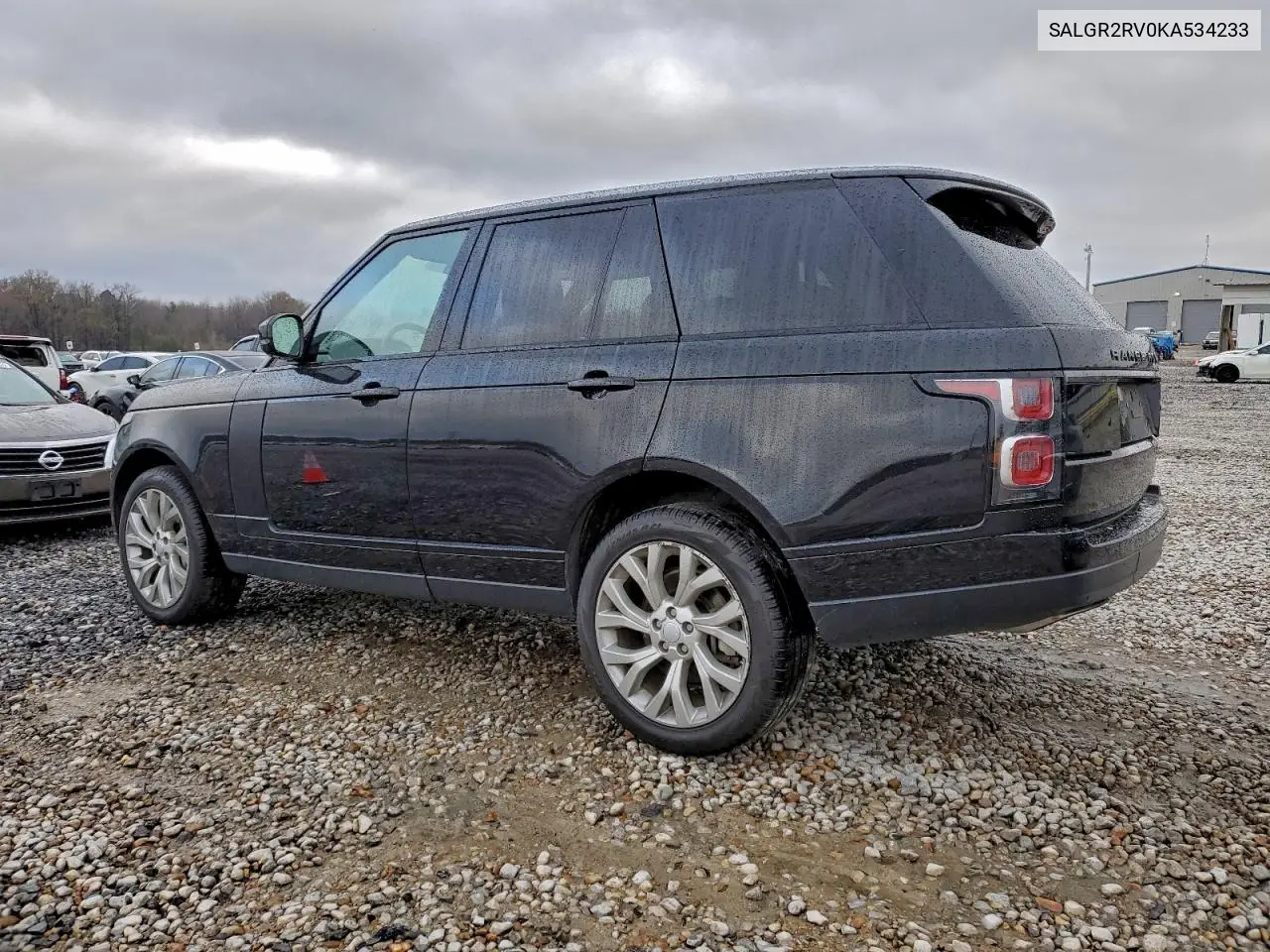 SALGR2RV0KA534233 2019 Land Rover Range Rover