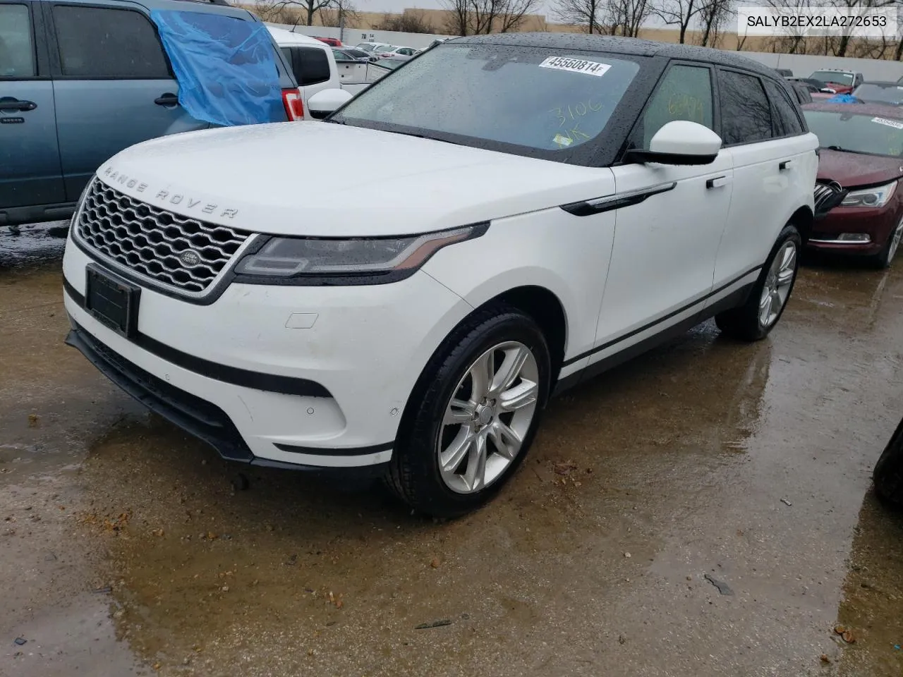 2020 Land Rover Range Rover Velar S VIN: SALYB2EX2LA272653 Lot: 45560814