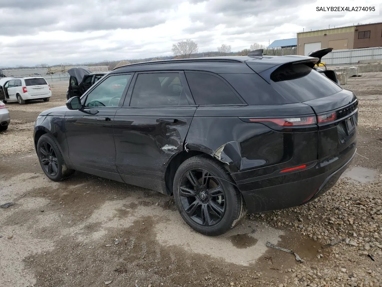 2020 Land Rover Range Rover Velar S VIN: SALYB2EX4LA274095 Lot: 49377904