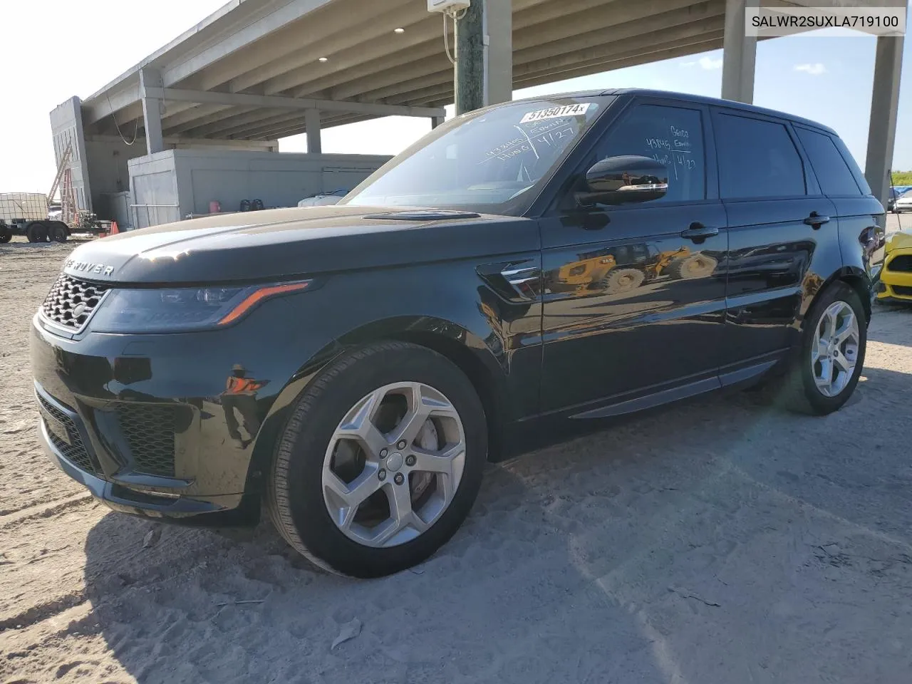 2020 Land Rover Range Rover Sport Hse VIN: SALWR2SUXLA719100 Lot: 51350174