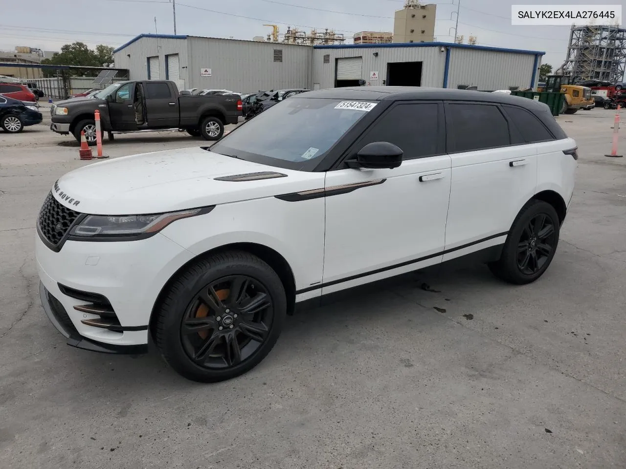 2020 Land Rover Range Rover Velar R-Dynamic S VIN: SALYK2EX4LA276445 Lot: 51547324