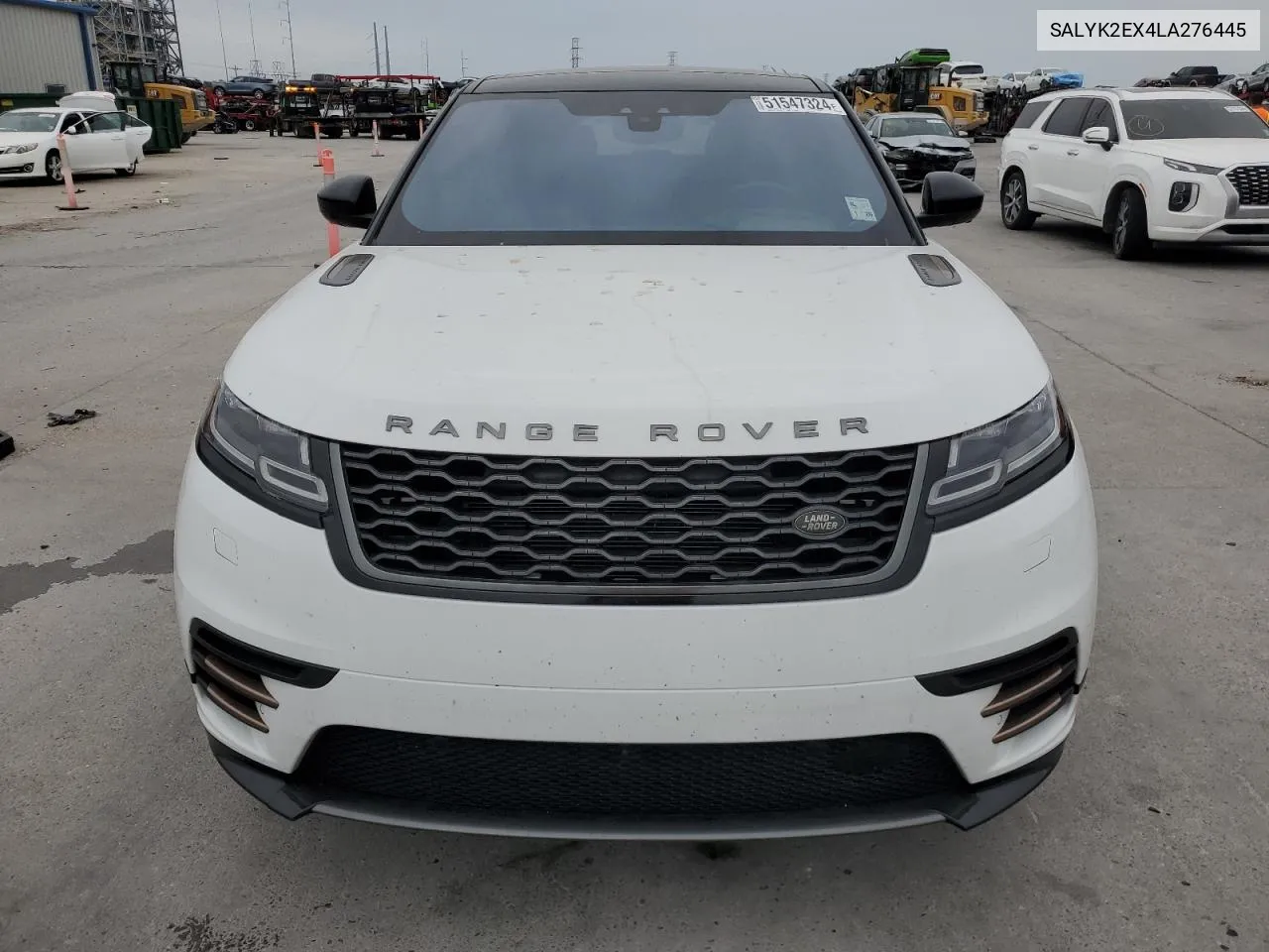 2020 Land Rover Range Rover Velar R-Dynamic S VIN: SALYK2EX4LA276445 Lot: 51547324