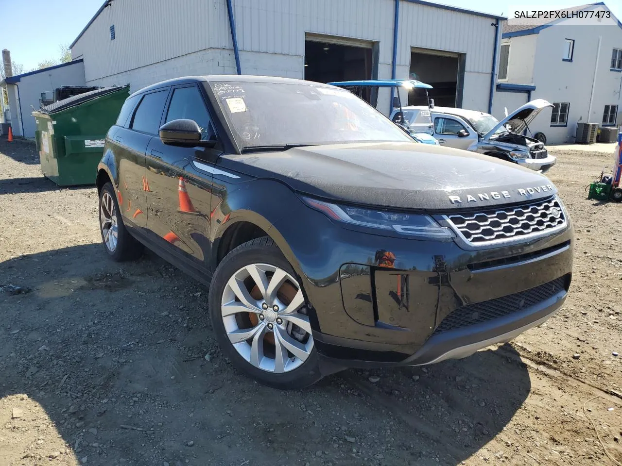 2020 Land Rover Range Rover Evoque Se VIN: SALZP2FX6LH077473 Lot: 52658784