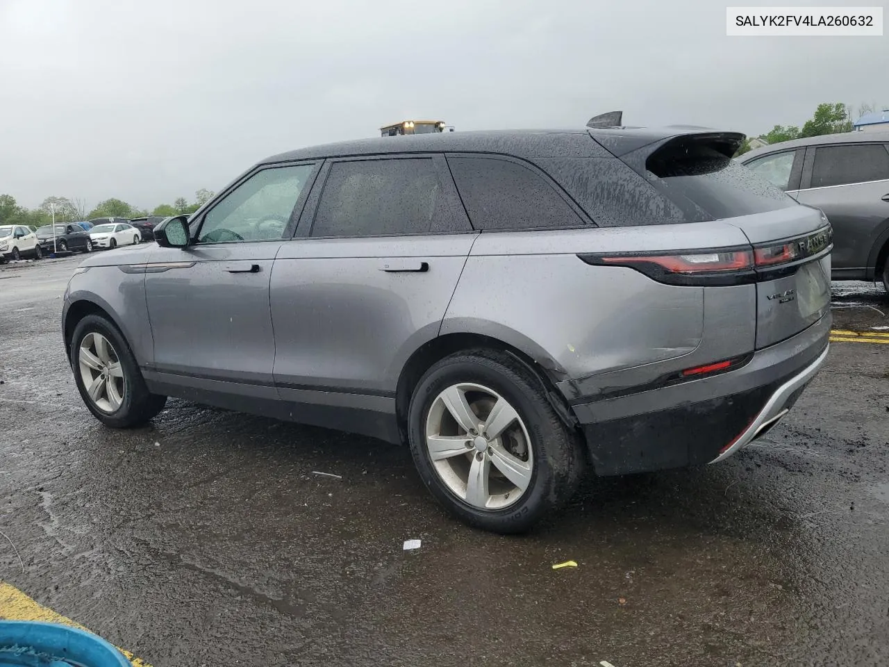 2020 Land Rover Range Rover Velar R-Dynamic S VIN: SALYK2FV4LA260632 Lot: 53220754