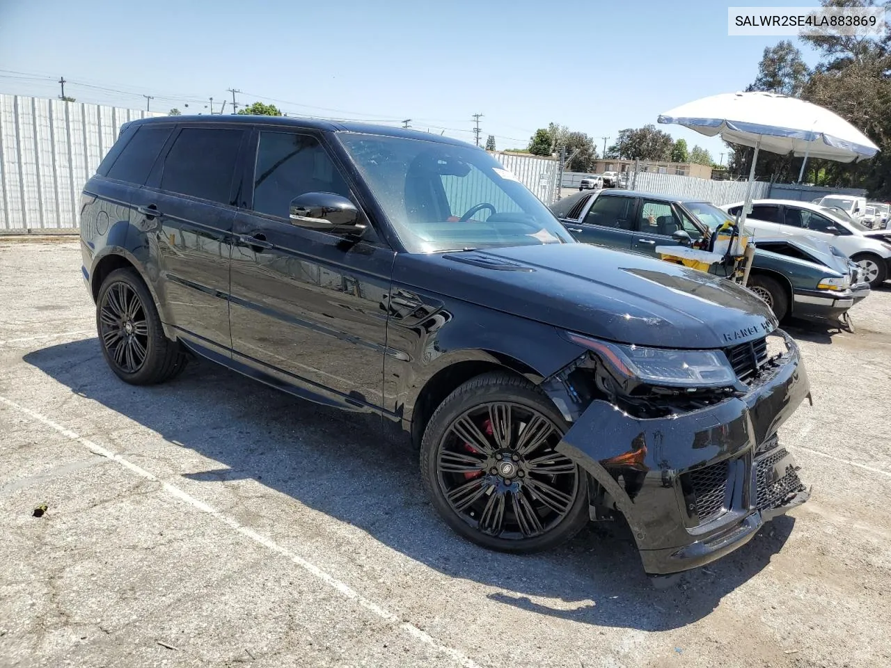 SALWR2SE4LA883869 2020 Land Rover Range Rover Sport P525 Hse