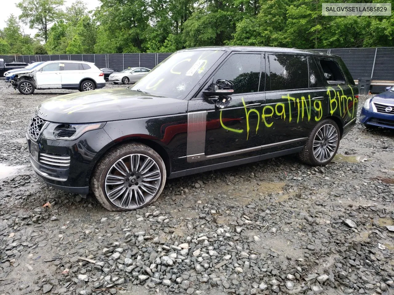 2020 Land Rover Range Rover Autobiography VIN: SALGV5SE1LA585829 Lot: 54147064