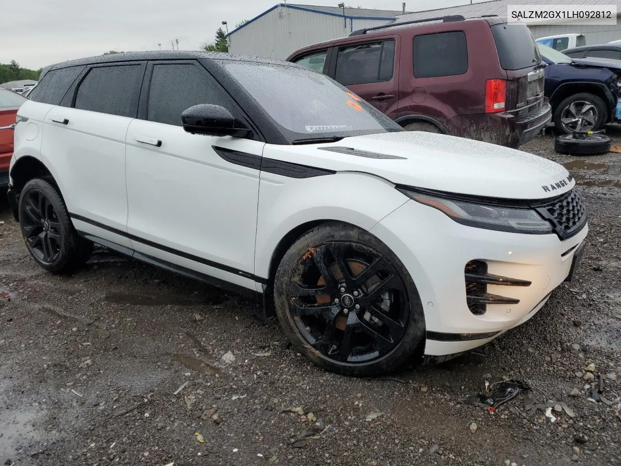 SALZM2GX1LH092812 2020 Land Rover Range Rover Evoque Hse