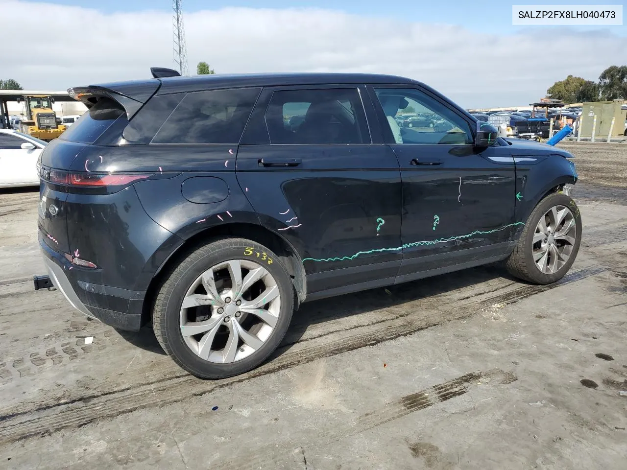 SALZP2FX8LH040473 2020 Land Rover Range Rover Evoque Se