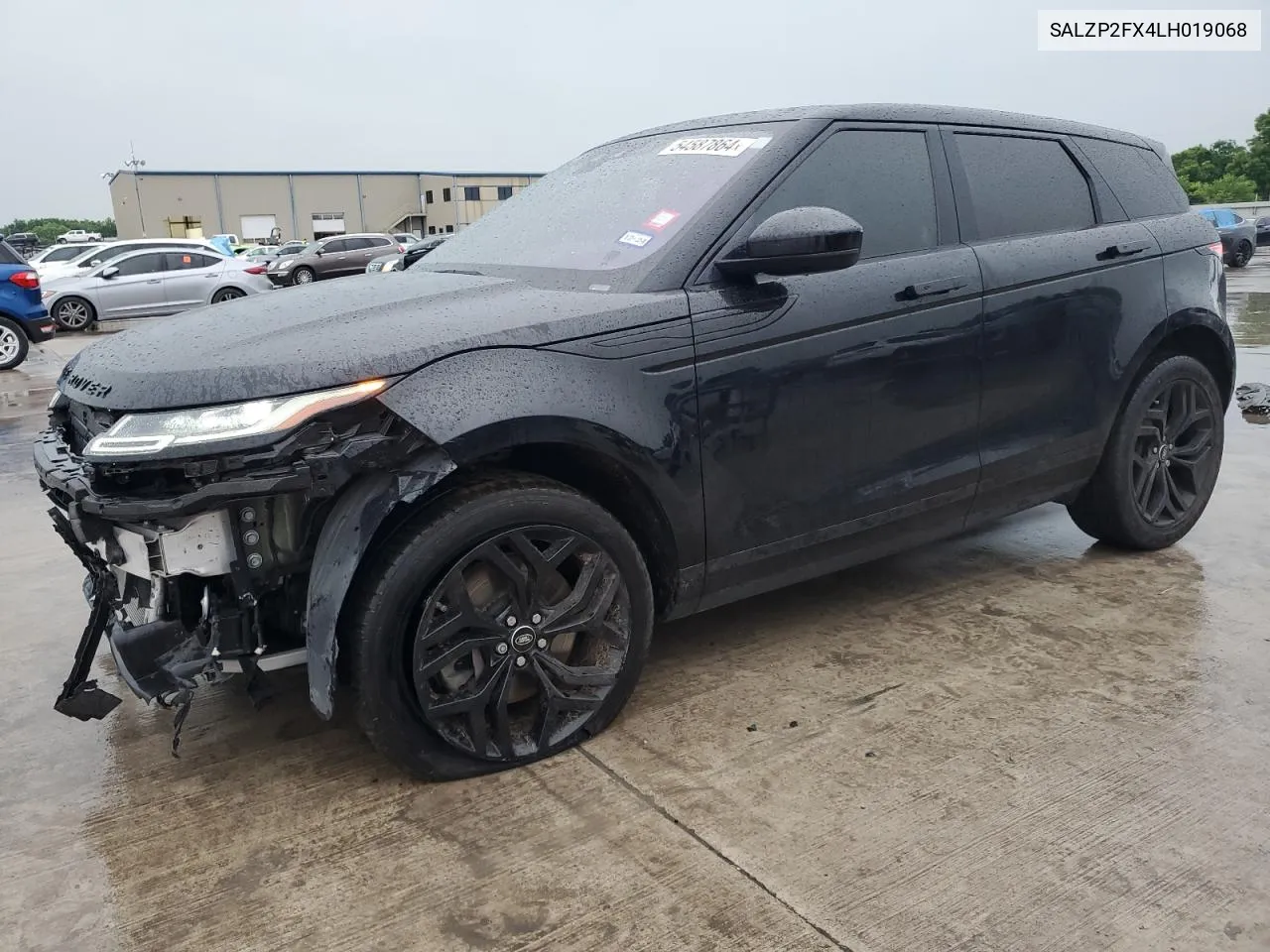 2020 Land Rover Range Rover Evoque Se VIN: SALZP2FX4LH019068 Lot: 54587864