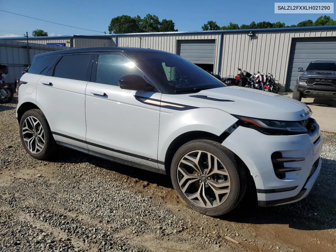 2020 Land Rover Range Rover Evoque First Edition VIN: SALZL2FXXLH021290 Lot: 54874314