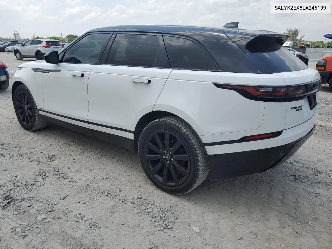 2020 Land Rover Range Rover Velar R-Dynamic S VIN: SALYK2EX8LA246199 Lot: 55207844