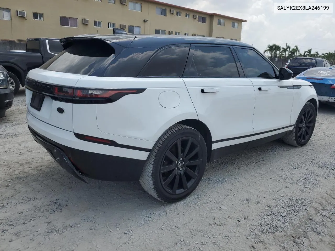 2020 Land Rover Range Rover Velar R-Dynamic S VIN: SALYK2EX8LA246199 Lot: 55207844