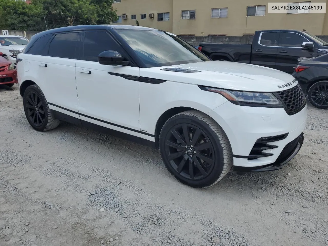 2020 Land Rover Range Rover Velar R-Dynamic S VIN: SALYK2EX8LA246199 Lot: 55207844