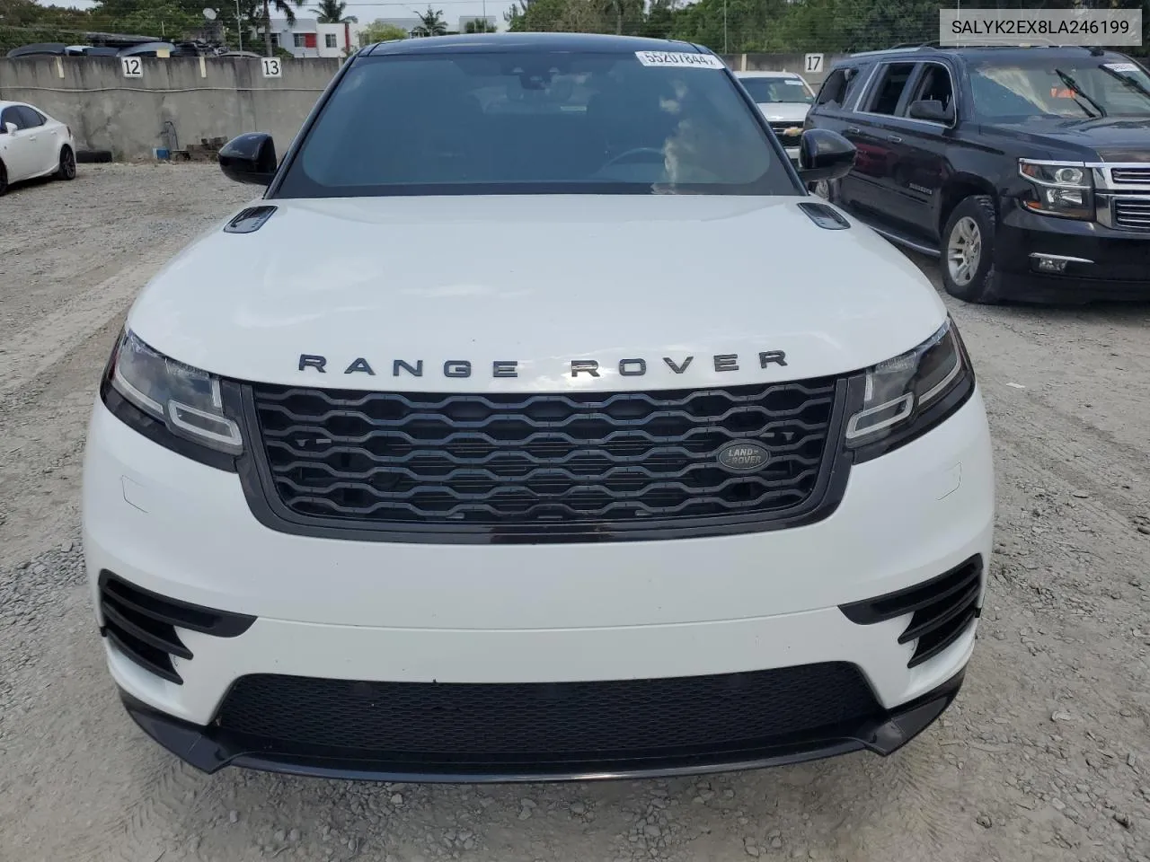 2020 Land Rover Range Rover Velar R-Dynamic S VIN: SALYK2EX8LA246199 Lot: 55207844