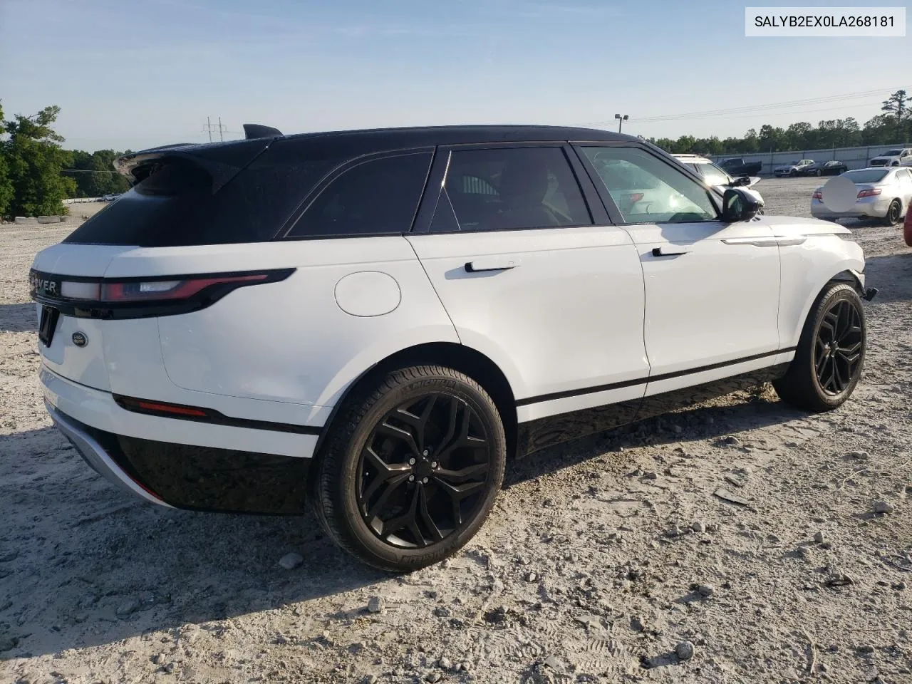 2020 Land Rover Range Rover Velar S VIN: SALYB2EX0LA268181 Lot: 55852554