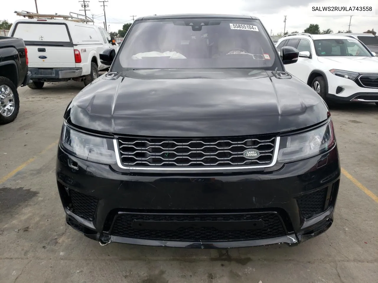 2020 Land Rover Range Rover Sport Hst VIN: SALWS2RU9LA743558 Lot: 55855104