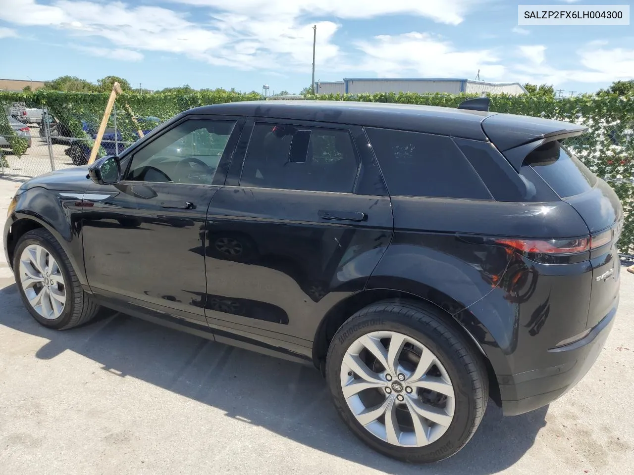 2020 Land Rover Range Rover Evoque Se VIN: SALZP2FX6LH004300 Lot: 56383634