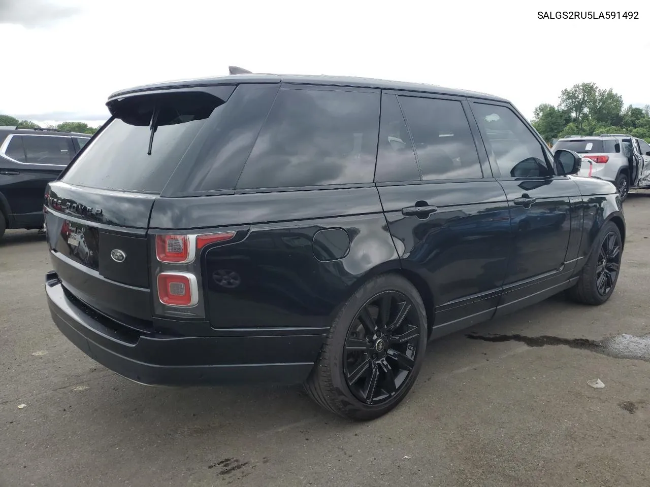 2020 Land Rover Range Rover Hse VIN: SALGS2RU5LA591492 Lot: 56490904