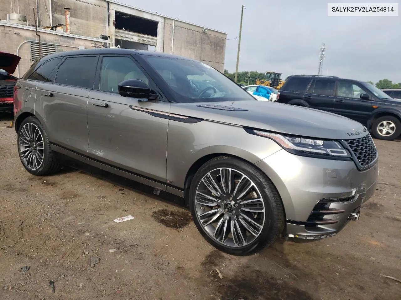 2020 Land Rover Range Rover Velar R-Dynamic S VIN: SALYK2FV2LA254814 Lot: 57126304