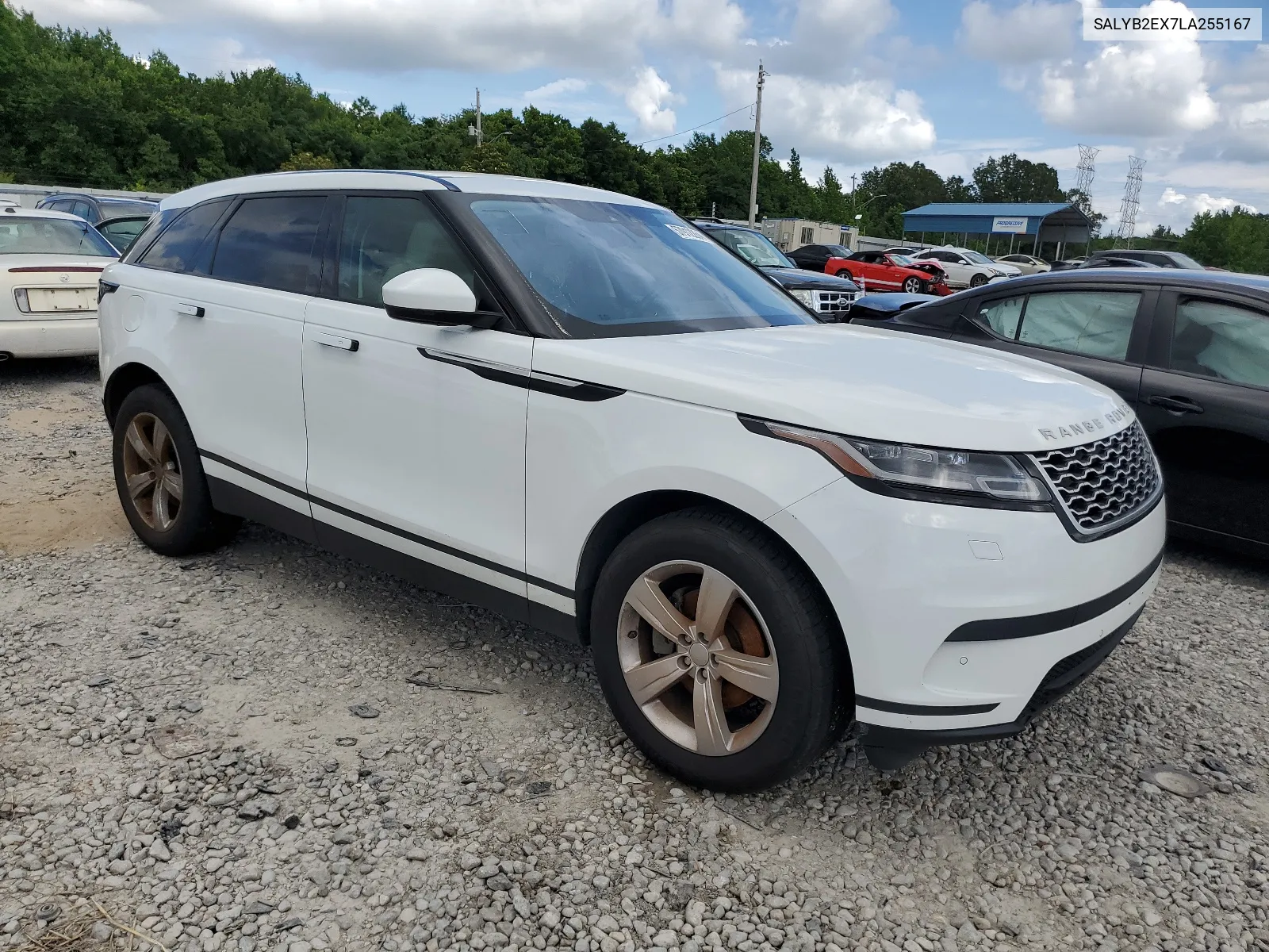 2020 Land Rover Range Rover Velar S VIN: SALYB2EX7LA255167 Lot: 57912264