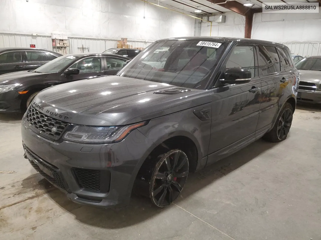 2020 Land Rover Range Rover Sport Hst VIN: SALWS2RU5LA888810 Lot: 58415764