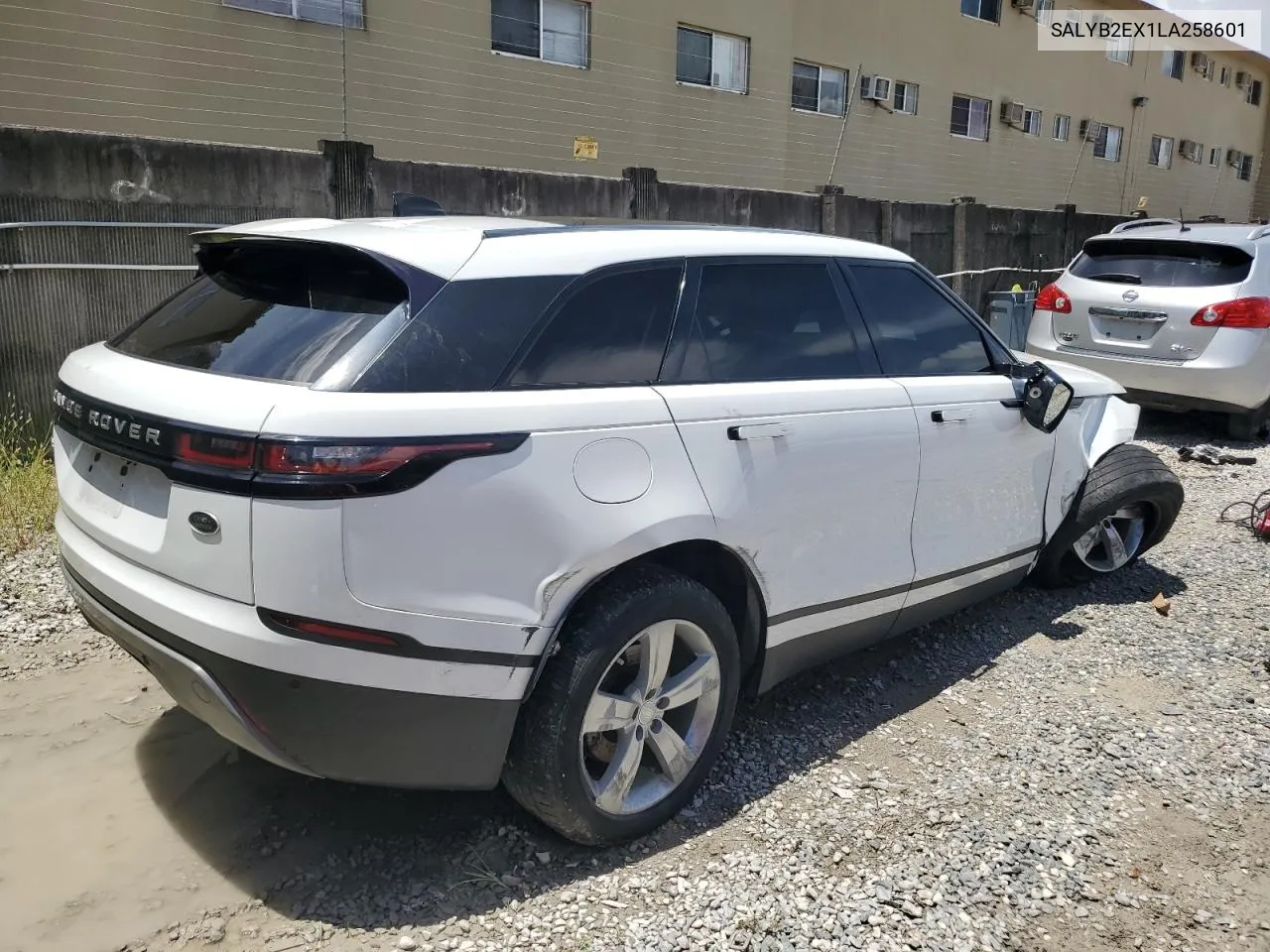 2020 Land Rover Range Rover Velar S VIN: SALYB2EX1LA258601 Lot: 63300184