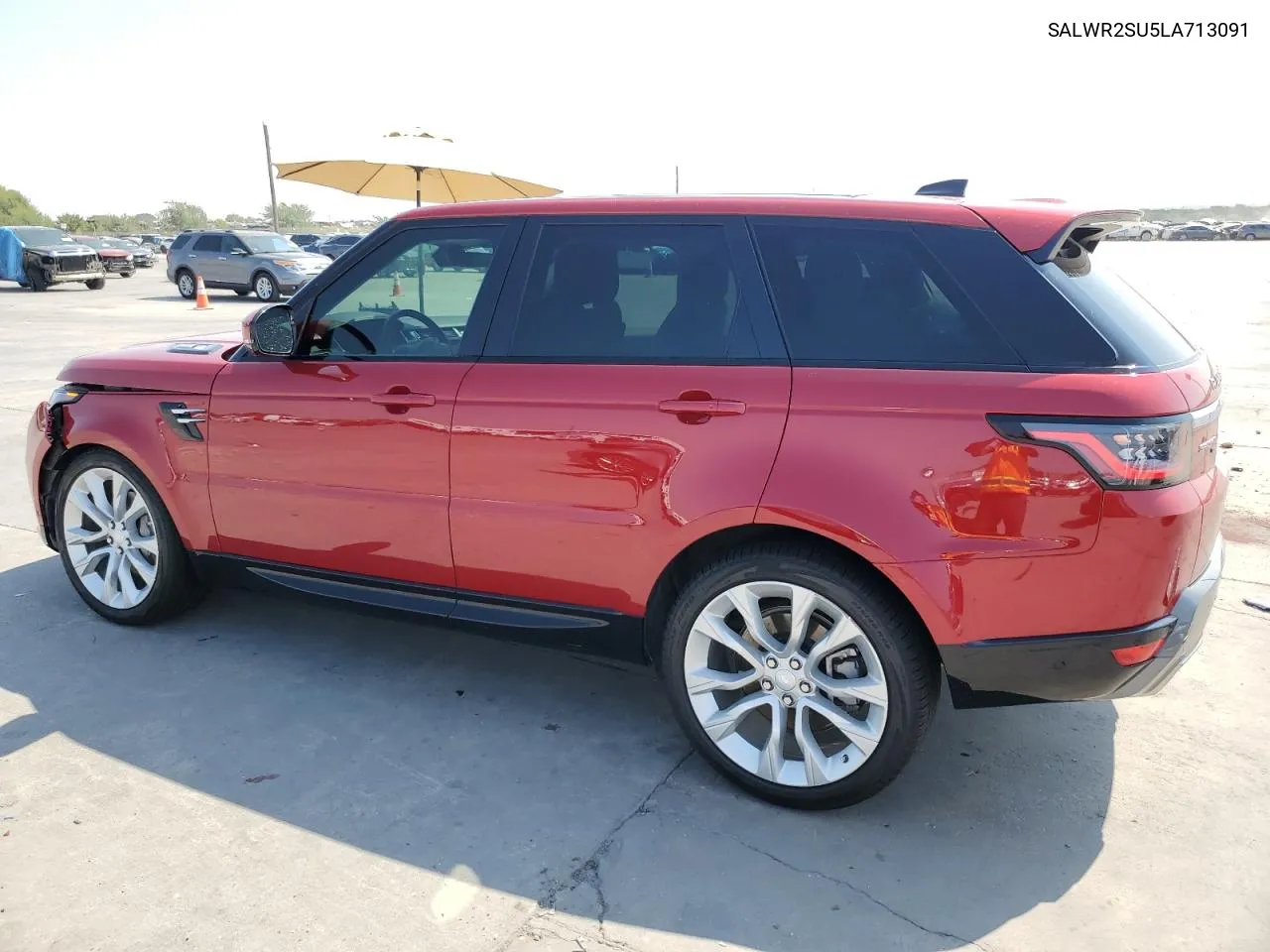 2020 Land Rover Range Rover Sport Hse VIN: SALWR2SU5LA713091 Lot: 67415564