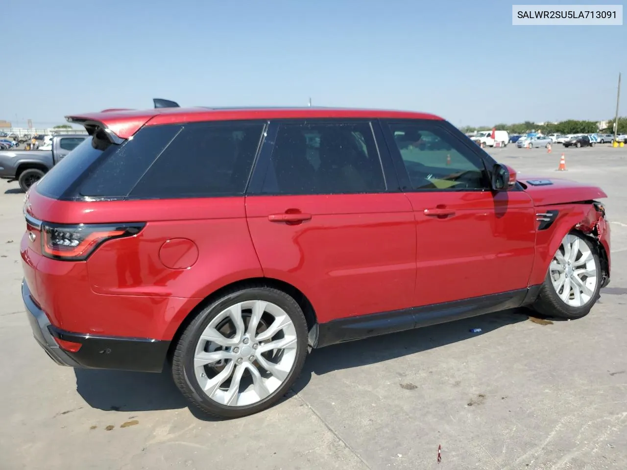 2020 Land Rover Range Rover Sport Hse VIN: SALWR2SU5LA713091 Lot: 67415564