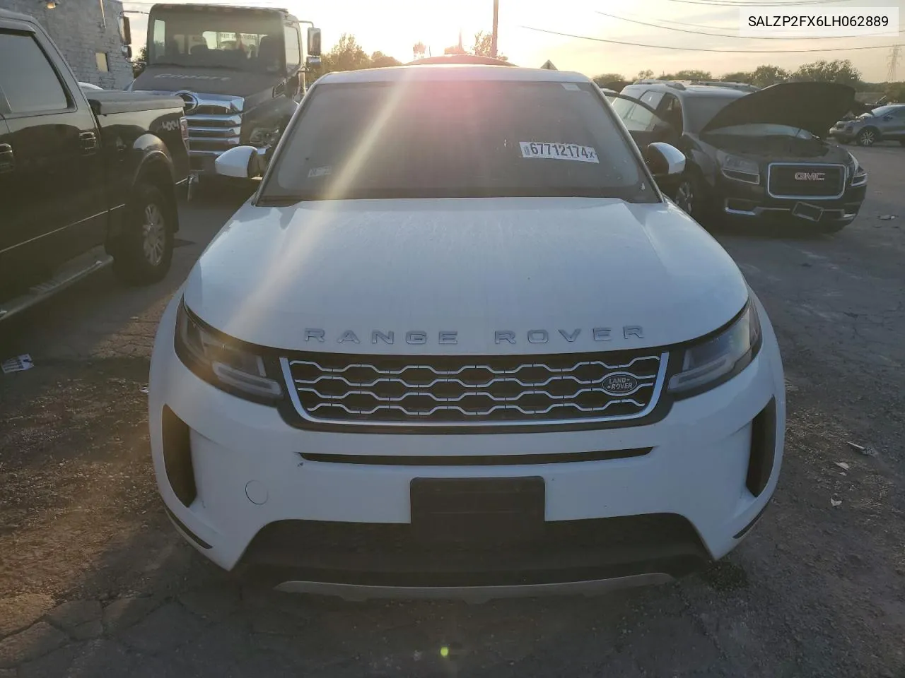 SALZP2FX6LH062889 2020 Land Rover Range Rover Evoque Se