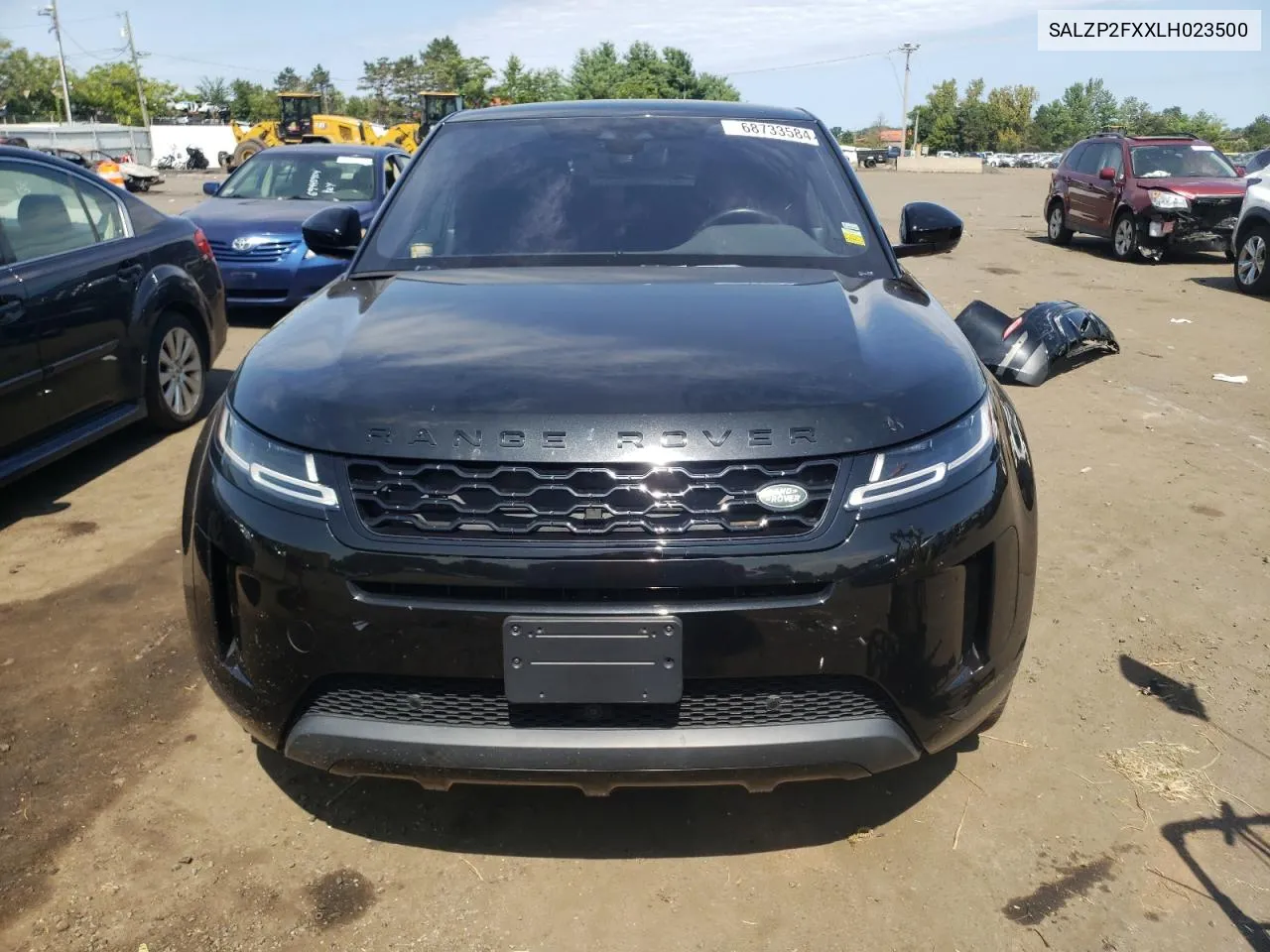 2020 Land Rover Range Rover Evoque Se VIN: SALZP2FXXLH023500 Lot: 68733584