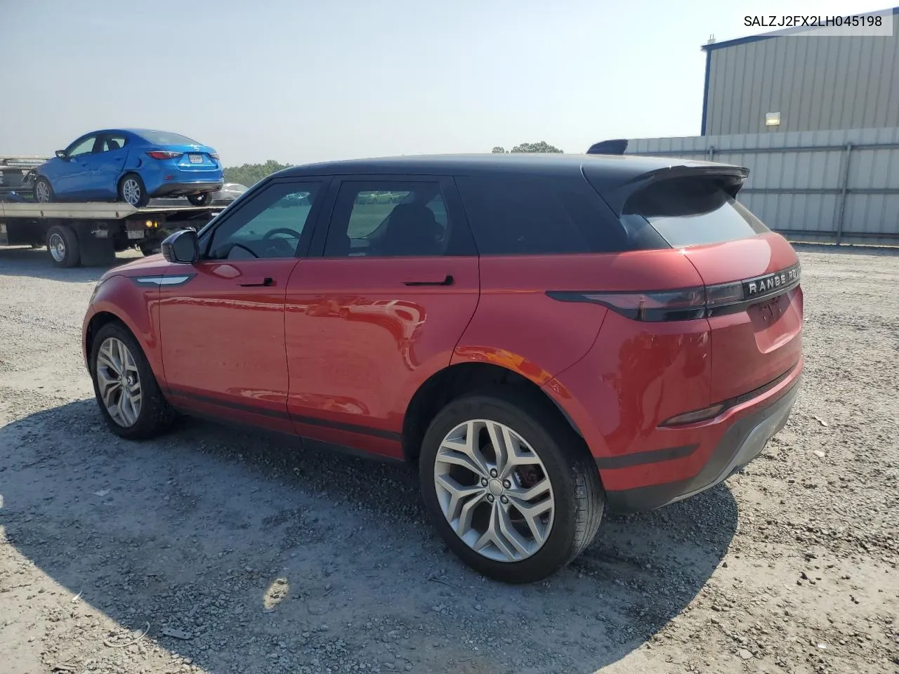 2020 Land Rover Range Rover Evoque S VIN: SALZJ2FX2LH045198 Lot: 69379294