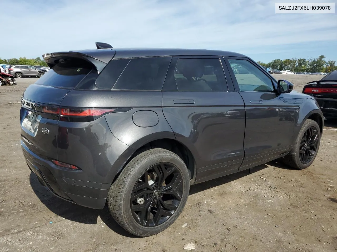 2020 Land Rover Range Rover Evoque S VIN: SALZJ2FX6LH039078 Lot: 69574014