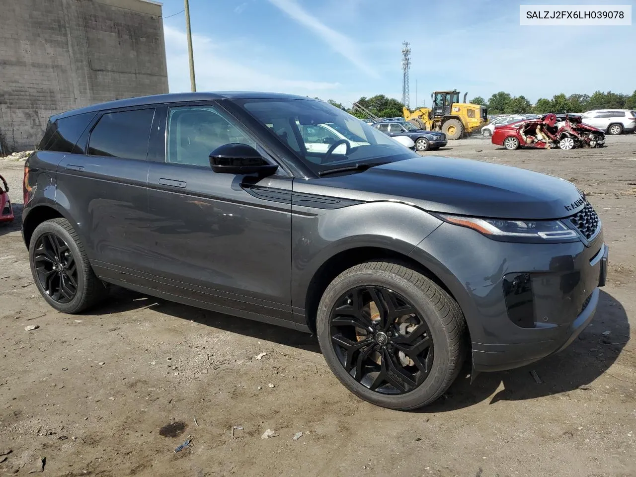 2020 Land Rover Range Rover Evoque S VIN: SALZJ2FX6LH039078 Lot: 69574014