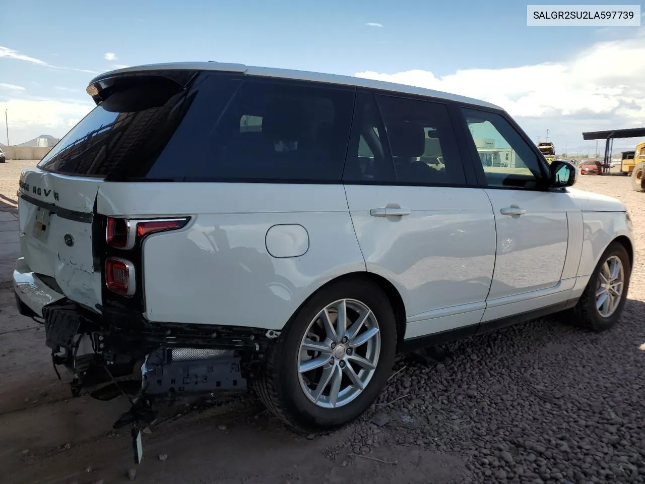 2020 Land Rover Range Rover VIN: SALGR2SU2LA597739 Lot: 69633754