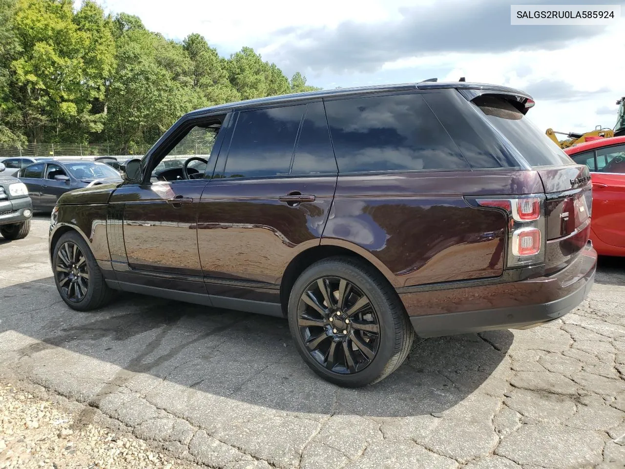 SALGS2RU0LA585924 2020 Land Rover Range Rover Hse