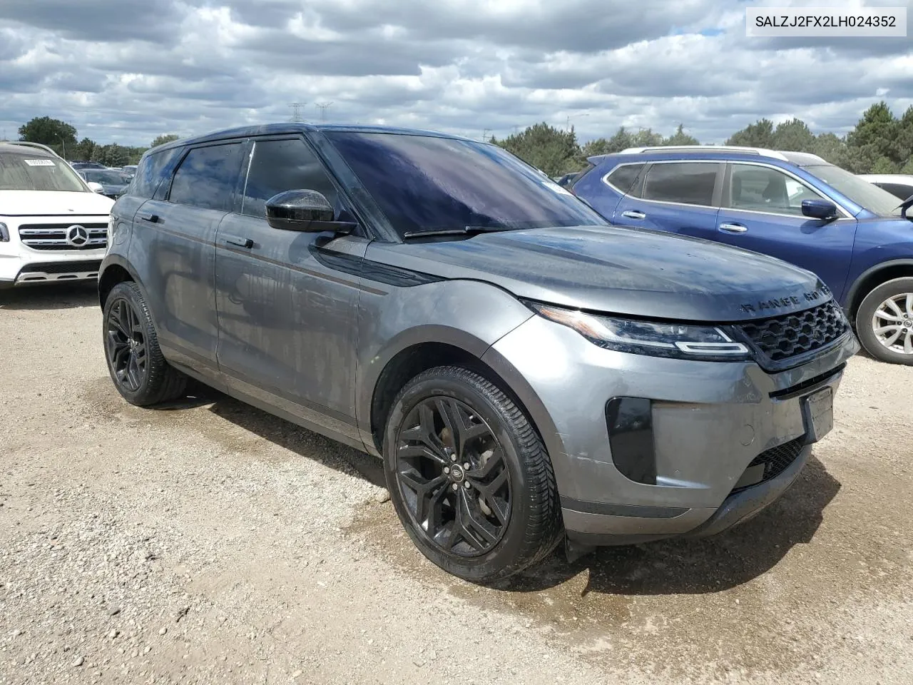 2020 Land Rover Range Rover Evoque S VIN: SALZJ2FX2LH024352 Lot: 70316534