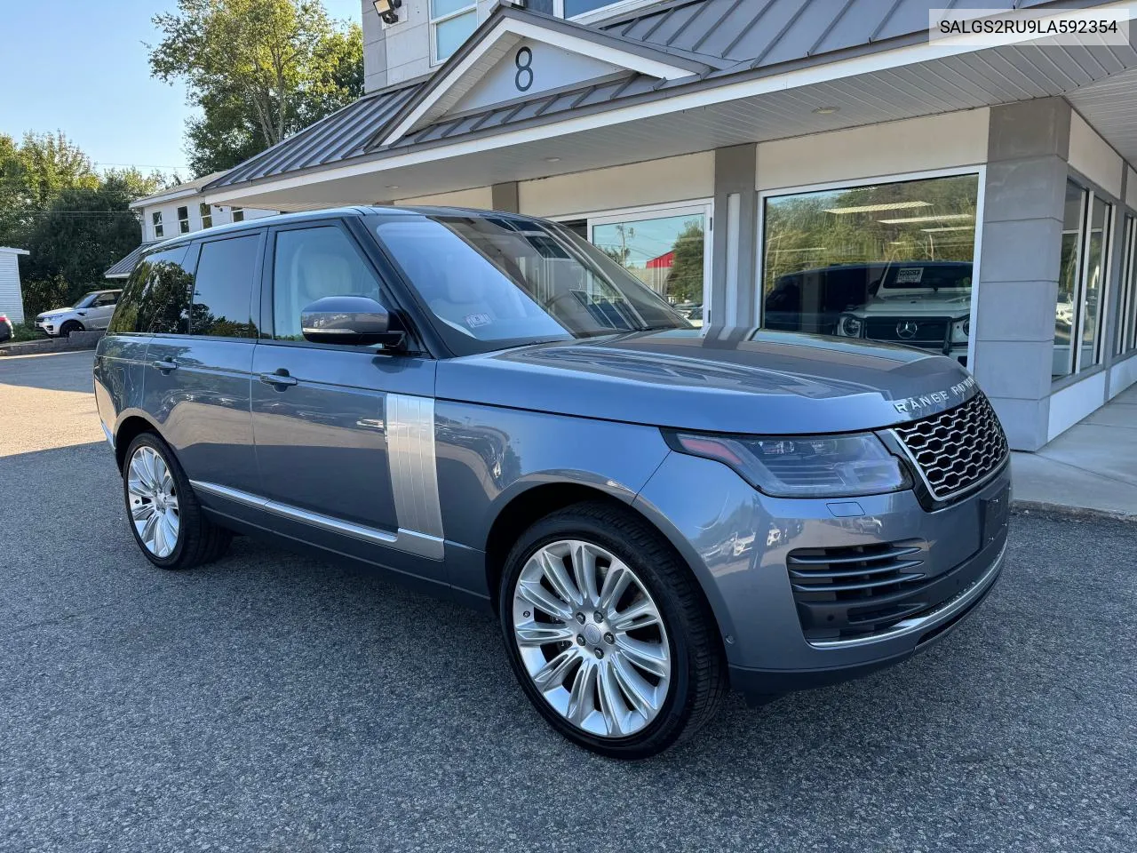 2020 Land Rover Range Rover Hse VIN: SALGS2RU9LA592354 Lot: 70503794