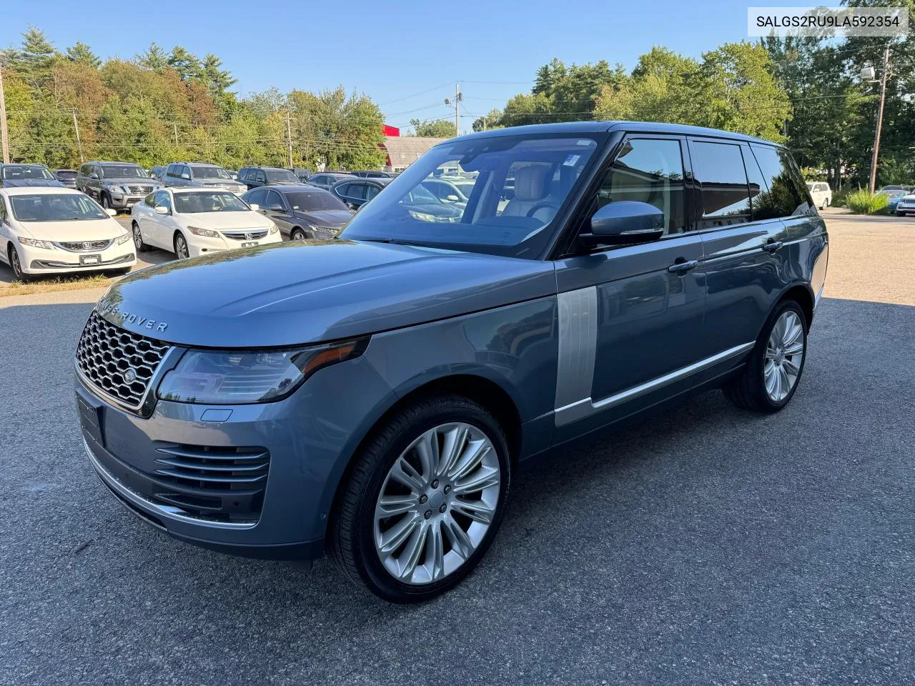 2020 Land Rover Range Rover Hse VIN: SALGS2RU9LA592354 Lot: 70503794