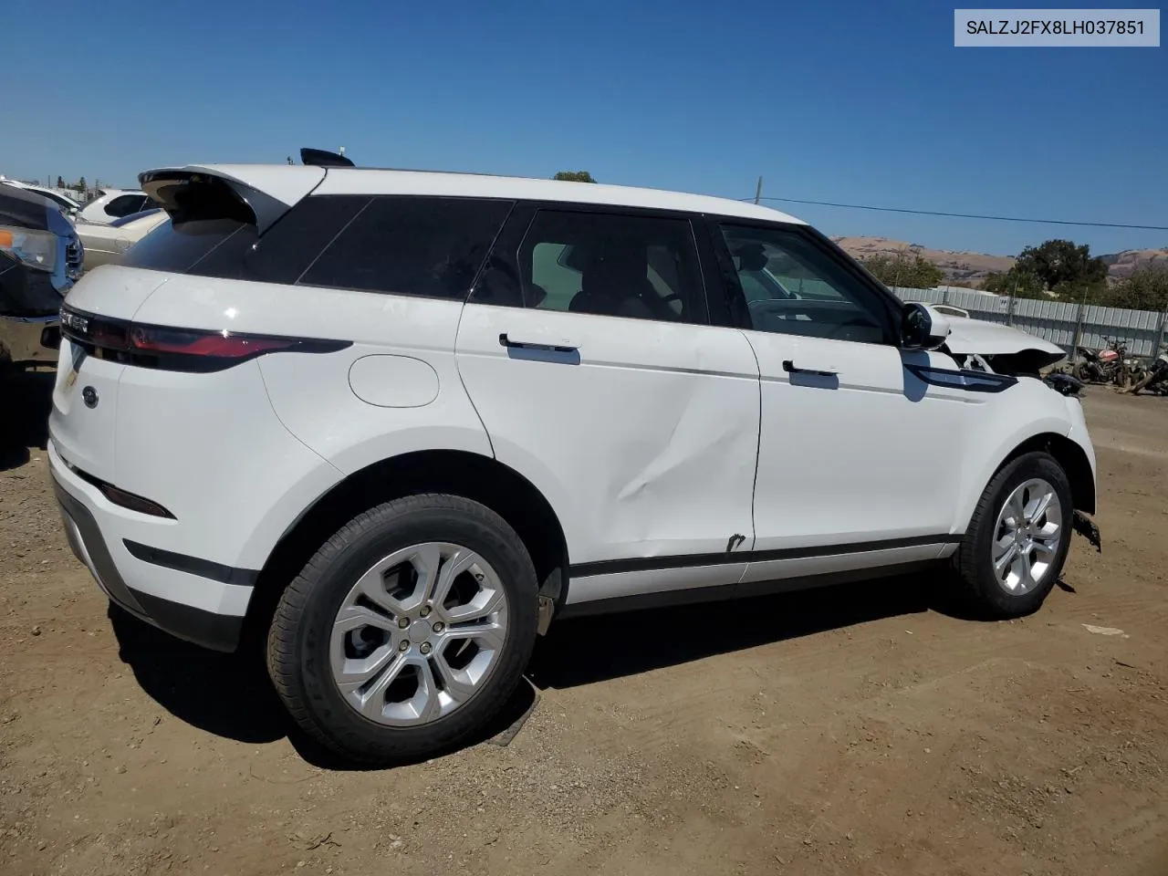 2020 Land Rover Range Rover Evoque S VIN: SALZJ2FX8LH037851 Lot: 70528724