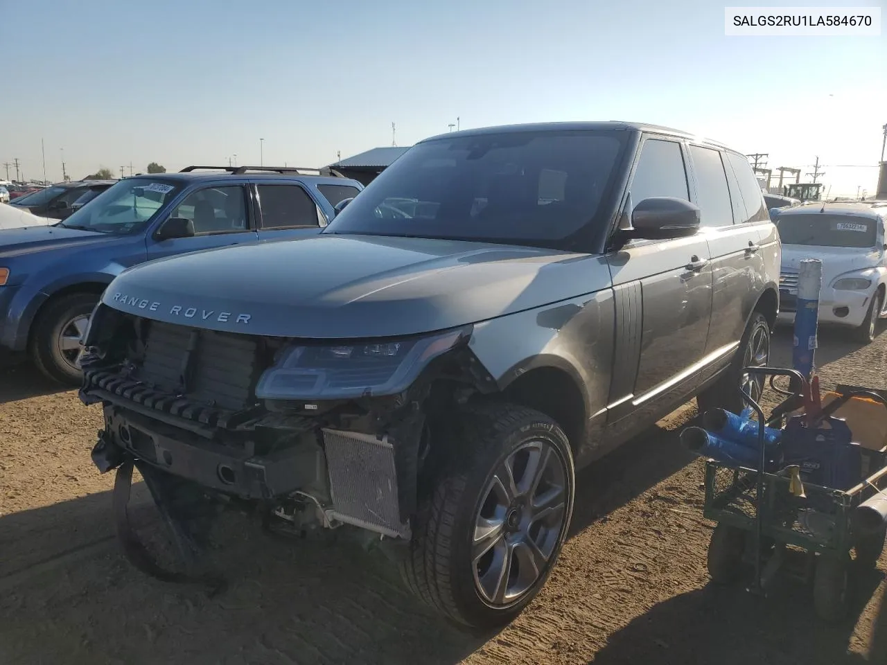 2020 Land Rover Range Rover Hse VIN: SALGS2RU1LA584670 Lot: 71074124