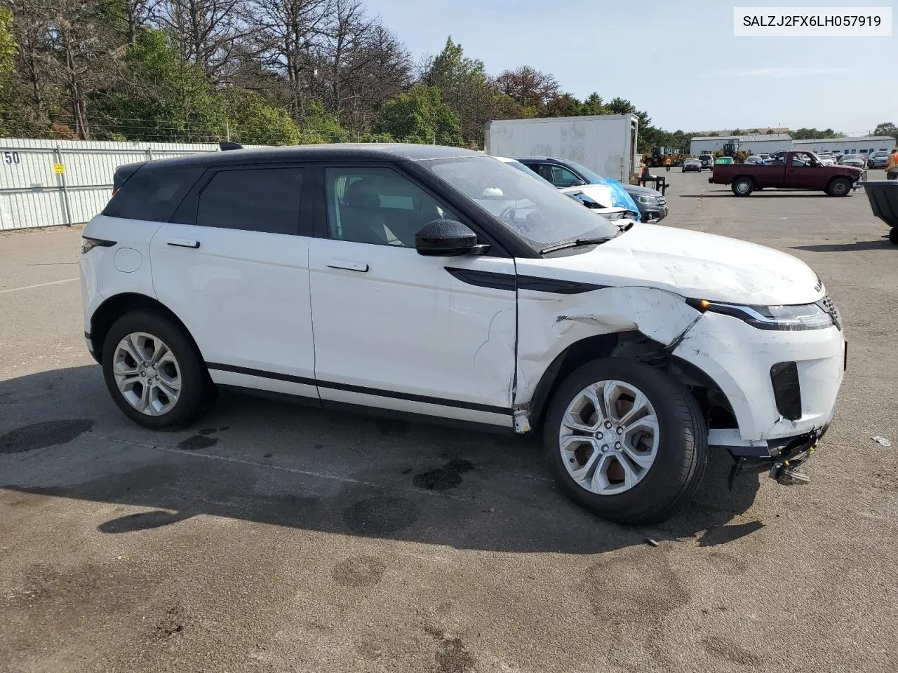 2020 Land Rover Range Rover Evoque S VIN: SALZJ2FX6LH057919 Lot: 71162074