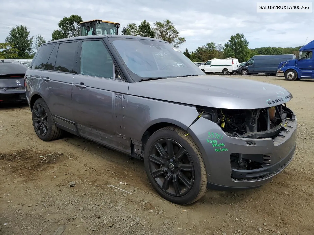 SALGS2RUXLA405266 2020 Land Rover Range Rover Hse