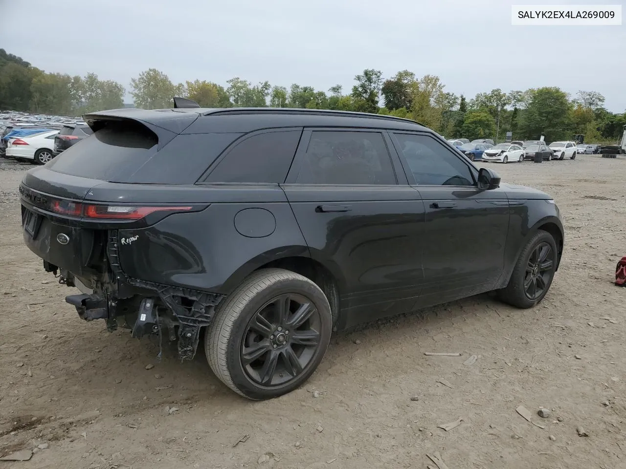 2020 Land Rover Range Rover Velar R-Dynamic S VIN: SALYK2EX4LA269009 Lot: 71626494