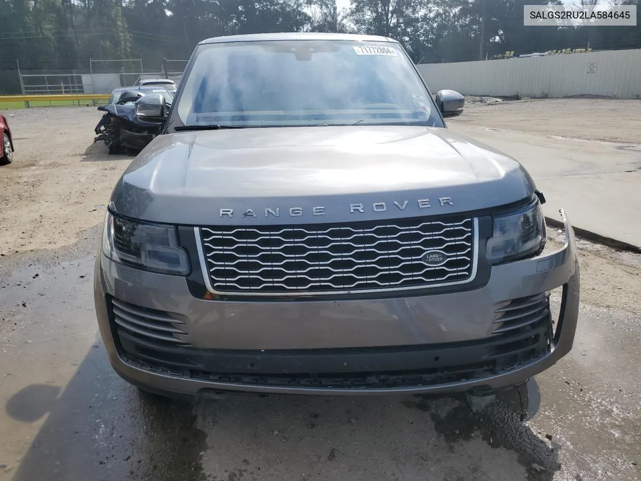 2020 Land Rover Range Rover Hse VIN: SALGS2RU2LA584645 Lot: 71772804