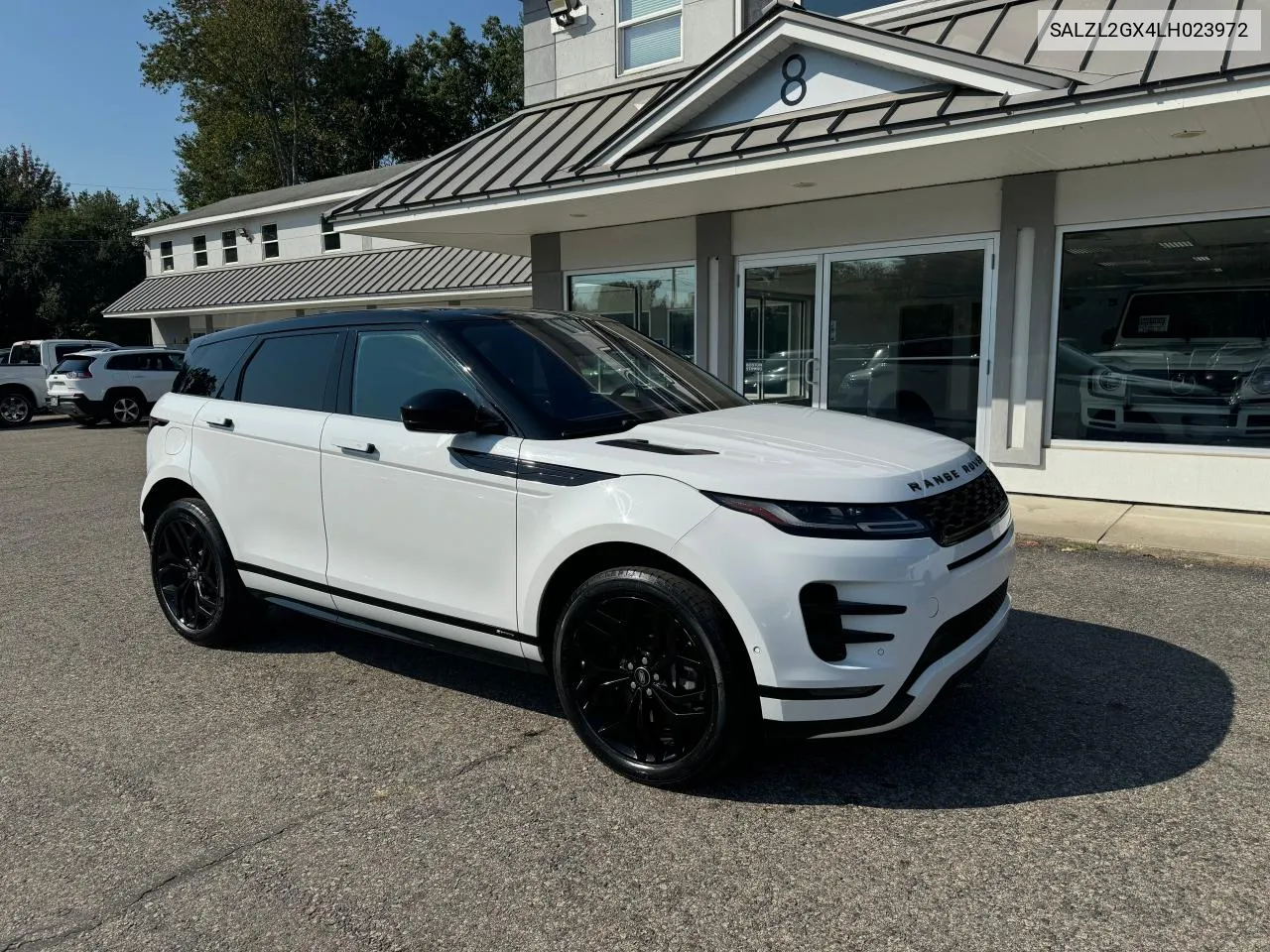 SALZL2GX4LH023972 2020 Land Rover Range Rover Evoque Se