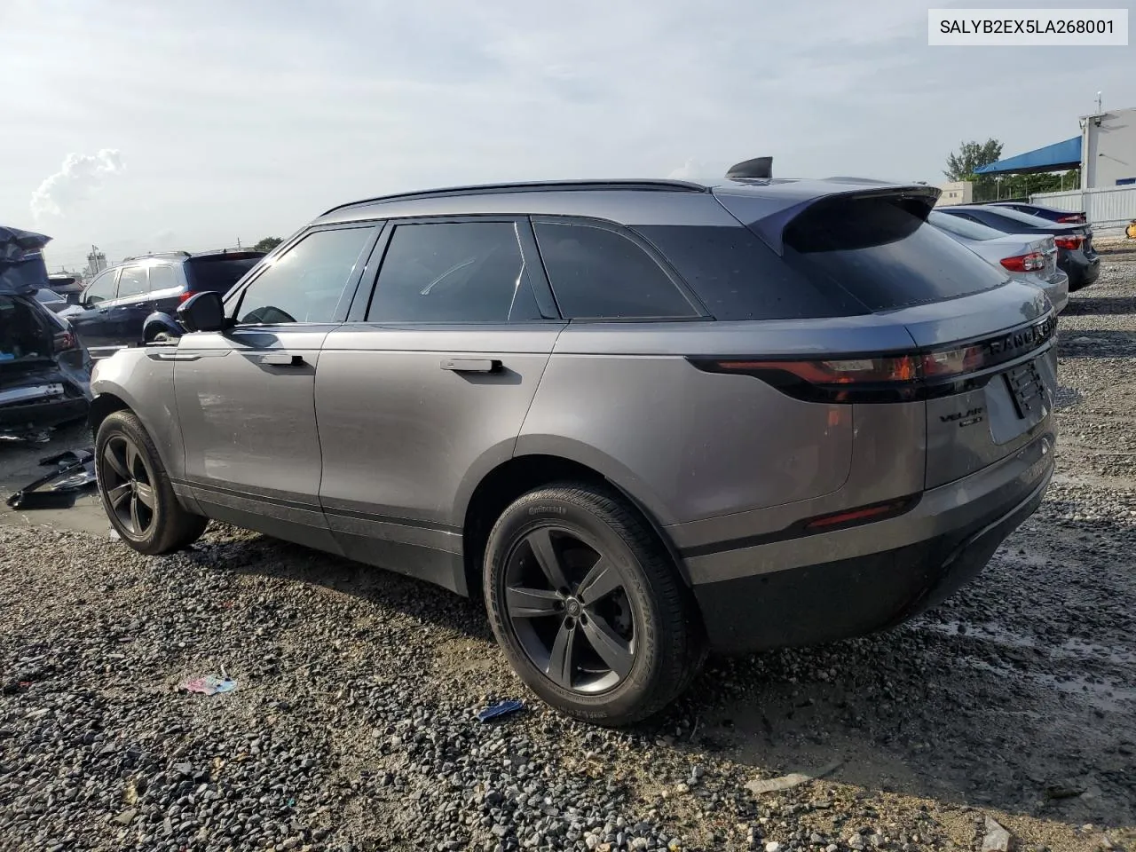 2020 Land Rover Range Rover Velar S VIN: SALYB2EX5LA268001 Lot: 72324514