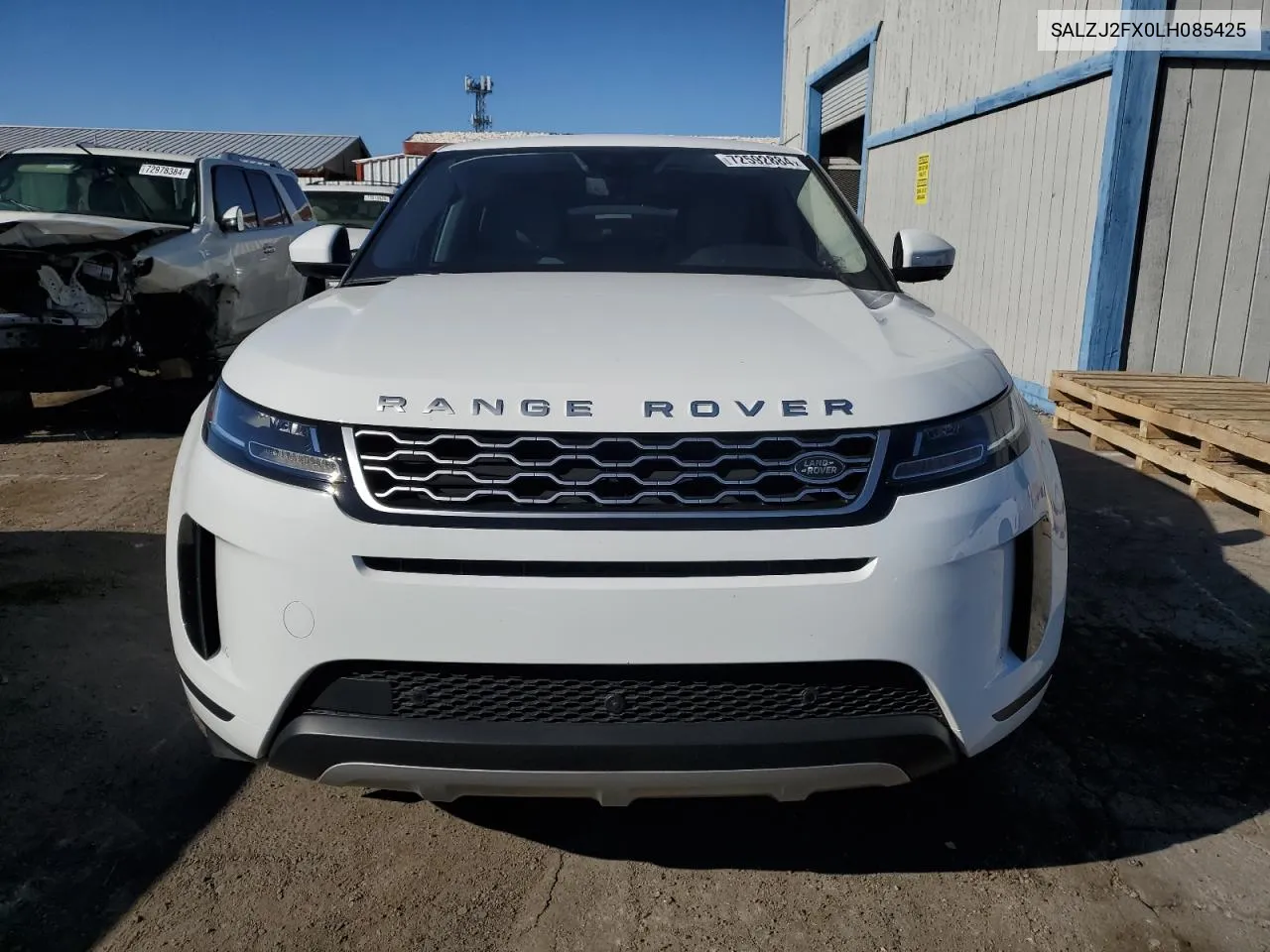 SALZJ2FX0LH085425 2020 Land Rover Range Rover Evoque S