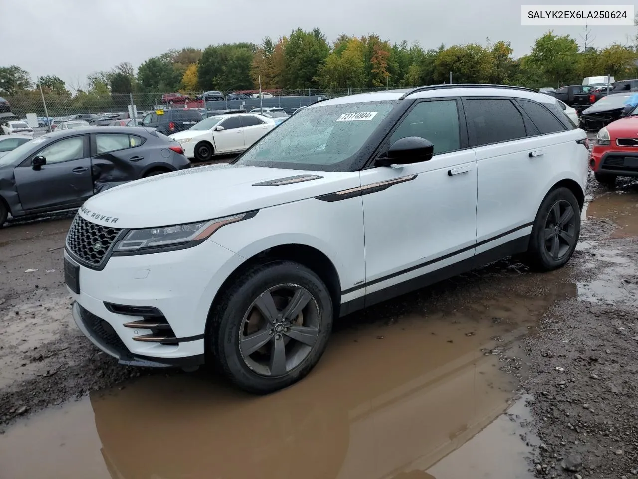 SALYK2EX6LA250624 2020 Land Rover Range Rover Velar R-Dynamic S